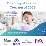 Call for projects - Partenariat Hubert Curien Tournesol 2026